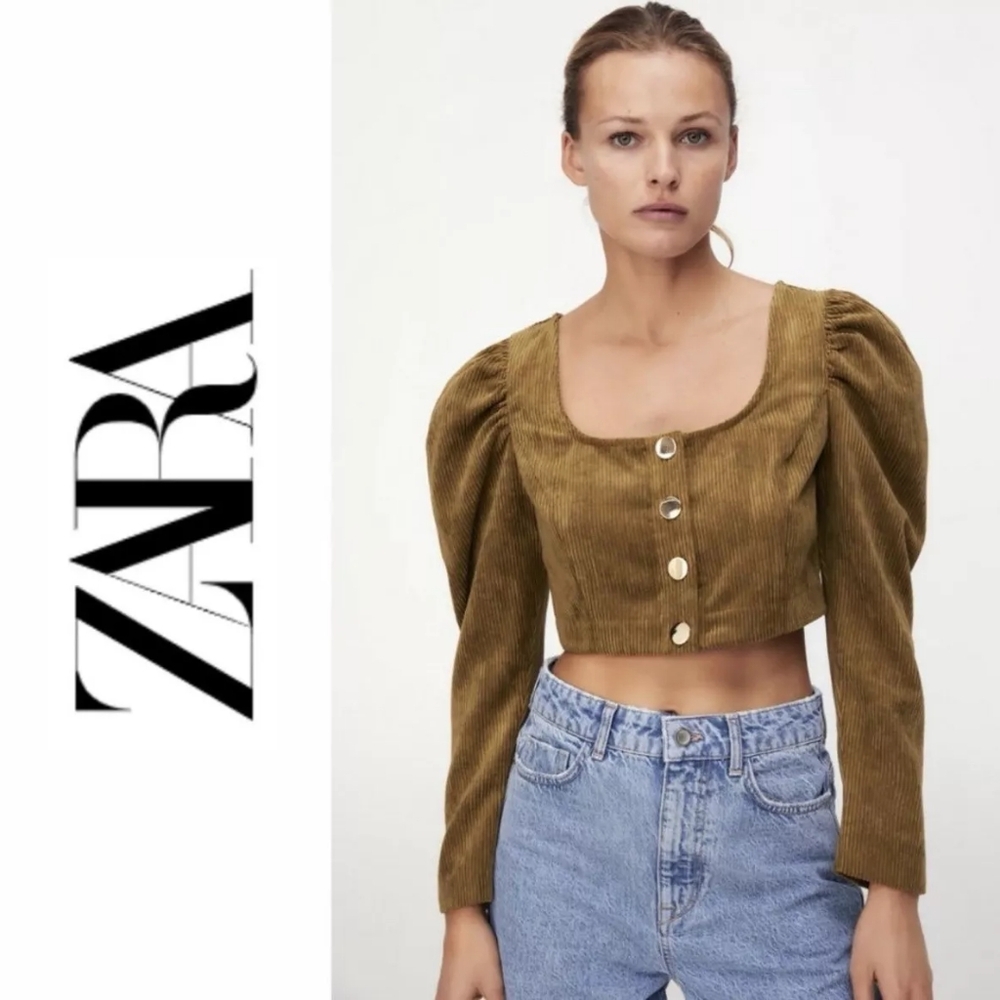 NWT Zara Cropped Top